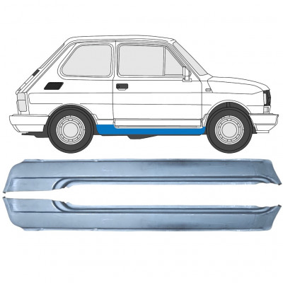 Slieksnis priekš Fiat 126p 1972-2000 / Kreisais+Labais / Komplekts 9526