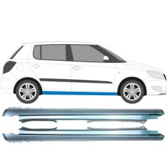 Pilns slieksnis priekš Skoda Fabia II 2007-2015 / Kreisais+Labais / Komplekts 10695