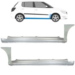 Pilns slieksnis + priekšējā spārna daļa priekš Skoda Fabia II 2007-2015 / Komplekts 11172