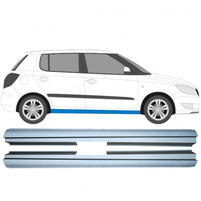 Slieksnis priekš Skoda Fabia 2007-2015 / Kreisais+Labais / Komplekts 10615