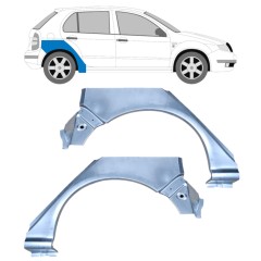 Aizmugurējā arka priekš Skoda Fabia I 1999-2007 / Kreisais+Labais / Komplekts 10444