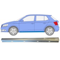 Sliekšņa apakšējā daļa priekš Skoda Fabia 2014- / Kreisā 14816 Sliekšņa apakšējā daļa priekš Skoda Fabia 2014- / Kreisā 14816