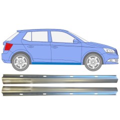 Sliekšņa apakšējā daļa priekš Skoda Fabia 2014- / Kreisais+Labais / Komplekts 14817