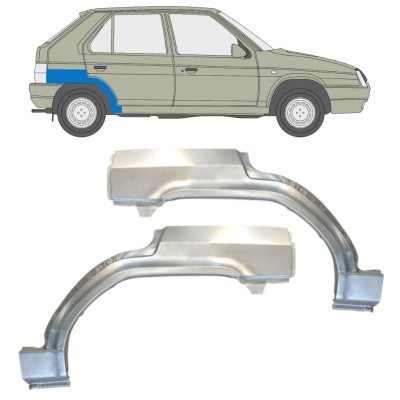 Aizmugurējā arka priekš Skoda Favorit 1989-1995 / Kreisais+Labais / Komplekts 14884