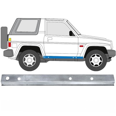 Iekšējais slieksnis priekš Daihatsu Feroza Rocky Fourtrak 1984-1993 / Labā 17010