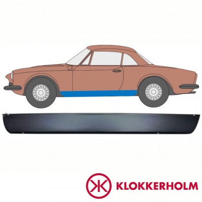 Slieksnis priekš Fiat 124 Spider 1966-1985 / Kreisā 10716