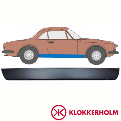 Slieksnis priekš Fiat 124 Spider 1966-1985 / Labā 10715