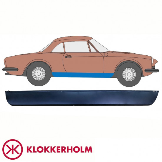 Slieksnis priekš Fiat 124 Spider 1966-1985 / Labā 10715