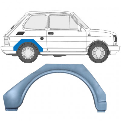 Aizmugurējā arka priekš Fiat 126p 1972-2000 / Labā 8871