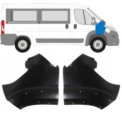 Priekšējais spārns priekš Peugeot Boxer 2014-2018 / Kreisais+Labais / Komplekts 13261