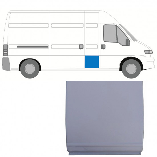 Sānu daļa priekš Fiat Ducato Boxer Relay Jumper 1994-2006 / Kreisais = Labais (simetrisks) 7332