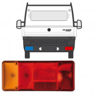 Aizmugurējais lukturis priekš Fiat Ducato Boxer Relay 2006-2012 / Kreisā 9004