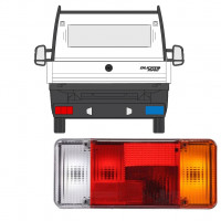 Aizmugurējais lukturis priekš Fiat Ducato Boxer Relay 2006-2012 / Labā 9003