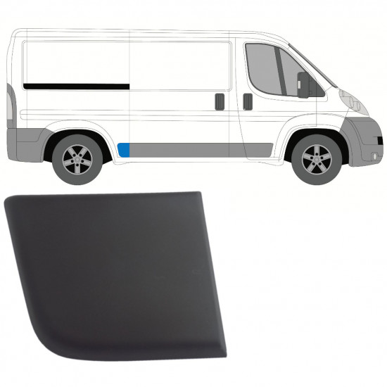 Aizmugurējā sānu josla priekš Fiat Ducato 2006- / Labā 9019