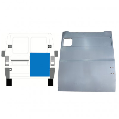 Aizmugurējo durvju augsta daļa priekš Fiat Ducato Boxer Relay Jumper 1994-2006 / Labā 7759