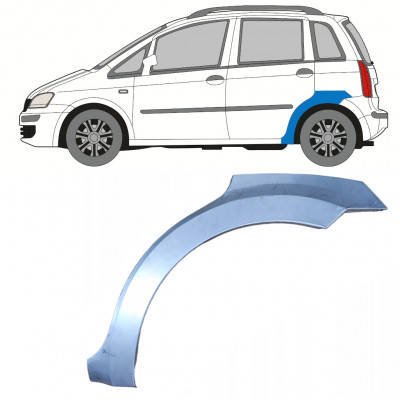 Aizmugurējā arka priekš Fiat Idea 2004-2011 / Kreisā 7352