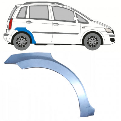 Aizmugurējā arka priekš Fiat Idea 2004-2011 / Labā 7353