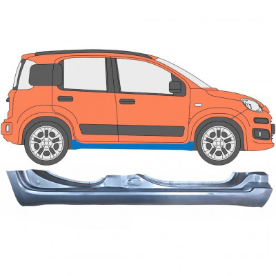 Pilns slieksnis priekš Fiat Panda 2012- / Labā 6498