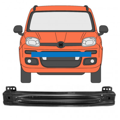 Priekšējais pastiprinājums priekš Fiat Panda 2012- 7560