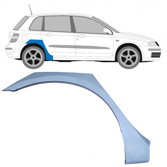 Aizmugurējā arka priekš Fiat Stilo 2001-2010 / Labā 8993