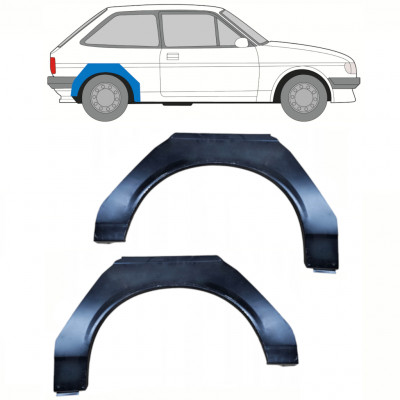 Aizmugurējā arka priekš Ford Fiesta 1983-1989 / Kreisais+Labais / Komplekts 10373