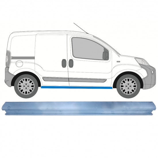 Slieksnis priekš Fiat Fiorino 2007- / Labā 7824