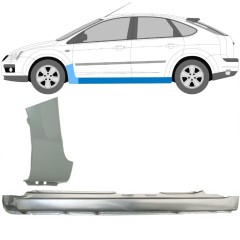 Pilns slieksnis + priekšējā spārna daļa priekš Ford Focus 2004-2010 / Kreisā / Komplekts 8736