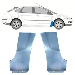 Priekšējā spārna daļa priekš Ford Focus 2004-2010 / Kreisais+Labais / Komplekts 9857