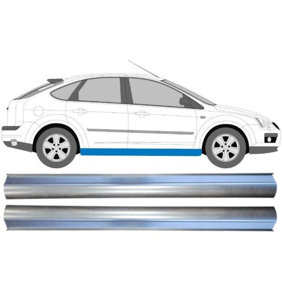 Sliekšņa apakšējā daļa priekš Ford Focus 2004-2010 / Kreisais+Labais / Komplekts 14829 Sliekšņa apakšējā daļa priekš Ford Focus 2004-2010 / Kreisais+Labais / Komplekts 14829