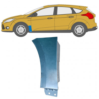 Priekšējā spārna daļa priekš Ford Focus 2010-2018 / Kreisā 12873