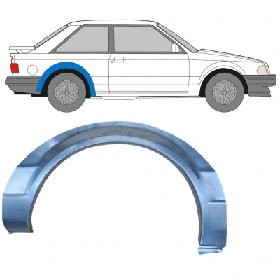 Aizmugurējā arka priekš Ford Escort 1980-1986 / Labā 7816