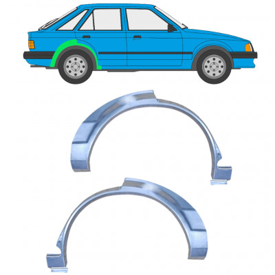 Aizmugurējā arka priekš Ford Escort 1980-1986 / Kreisais+Labais / Komplekts 9984