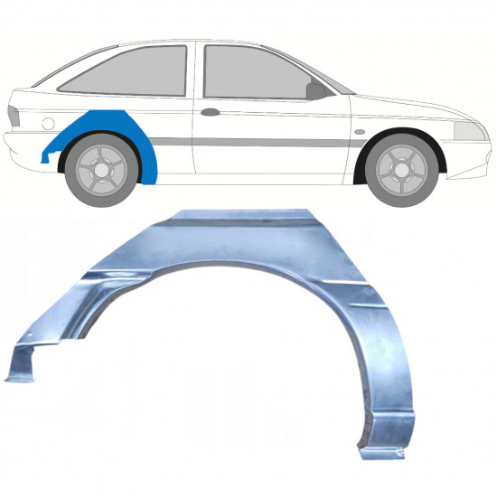 Aizmugurējā arka priekš Ford Escort 1995-2000 / Labā 7814