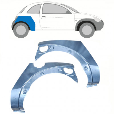 Aizmugurējā arka priekš Ford KA 1996-2008 / Kreisais+Labais / Komplekts 10771