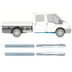 Slieksnis priekš Ford Transit 2000-2013 / Kreisais+Labais / Komplekts 9698