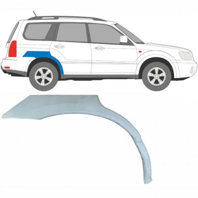 Aizmugurējā arka priekš Subaru Forester Sg 2002-2008 / Labā 8825