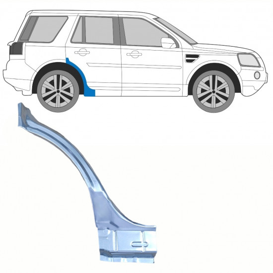 Aizmugurējā arka priekš Land Rover Freelander 2006-2015 / Labā 8963