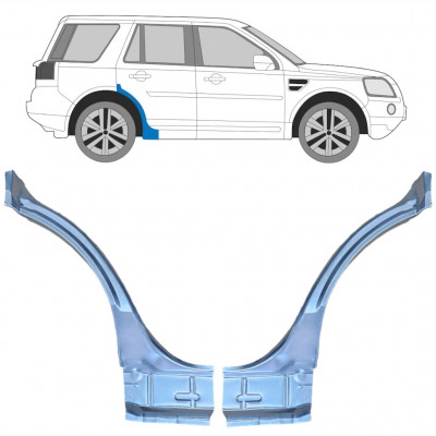 Aizmugurējā arka priekš Land Rover Freelander 2006-2015 / Kreisais+Labais / Komplekts 10659