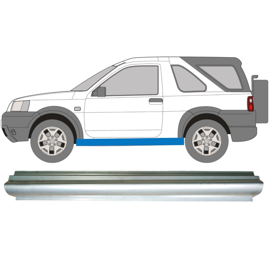 Slieksnis Priekš Land Rover Freelander 1997-2006 / Kreisā 5276