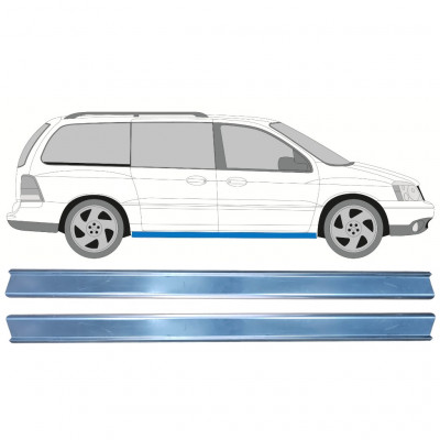 Slieksnis priekš Ford Freestar 2004-2007 / Kreisais = Labais (simetrisks) / Komplekts 9951