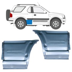 Aizmugurējā arka priekš Opel Frontera B 1999-2002 / Kreisā / Labā / Kreisais+Labais / Komplekts 12833