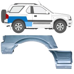 Aizmugurējā arka priekš Opel Frontera B 1999-2002 / Labā / Komplekts 12837
