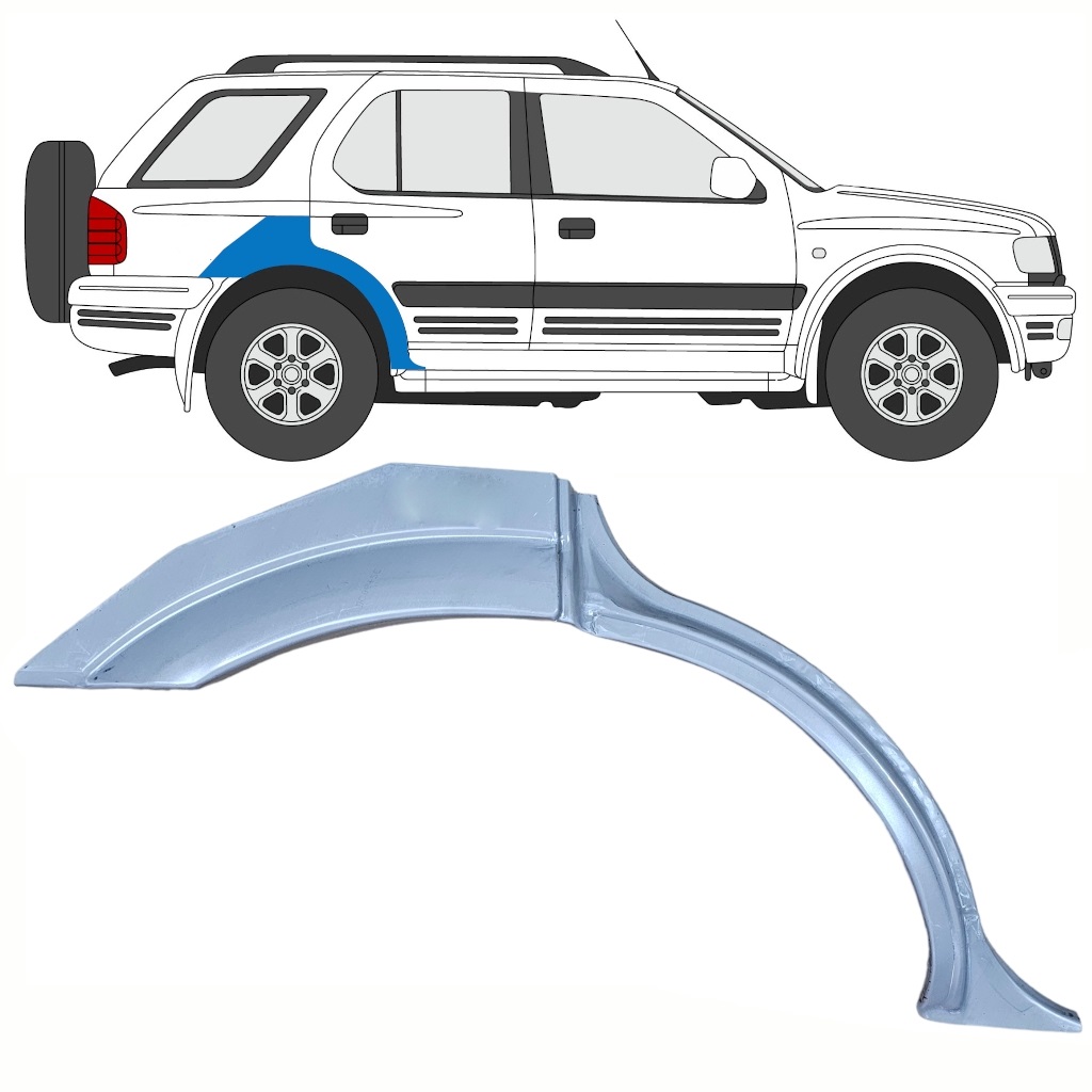 Aizmugurējā Arka Priekš Opel Frontera B 1999-2002 / Labā 8757