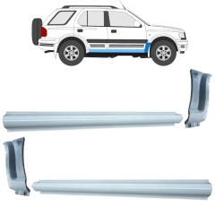 Slieksnis + priekšējā spārna daļa priekš Opel Frontera B 1999-2002 / Komplekts 11160