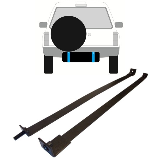 Degvielas tvertnes kronšteini priekš Opel Frontera A 1991-1999 9335