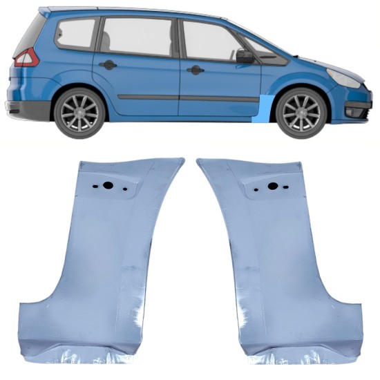 Priekšējā spārna daļa priekš Ford Galaxy 2006-2015 / Kreisais+Labais 16180
