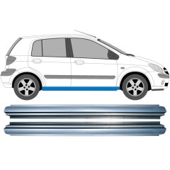 Slieksnis priekš Hyundai Getz 2002-2010 / Kreisais+Labais / Komplekts 11370