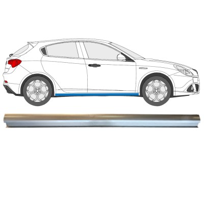 Sliekšņa apakšējā daļa priekš Alfa Romeo Giulietta 2010-2020 / Labā 15002
