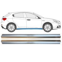 Sliekšņa apakšējā daļa priekš Alfa Romeo Giulietta 2010-2020 / Kreisais+Labais / Komplekts 15004