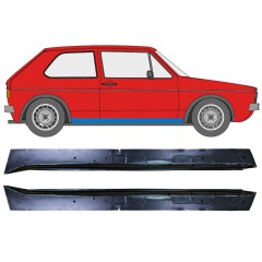 Iekšējais slieksnis priekš Volkswagen Golf 1 1974-1985 / Kreisais+Labais / Komplekts 10909